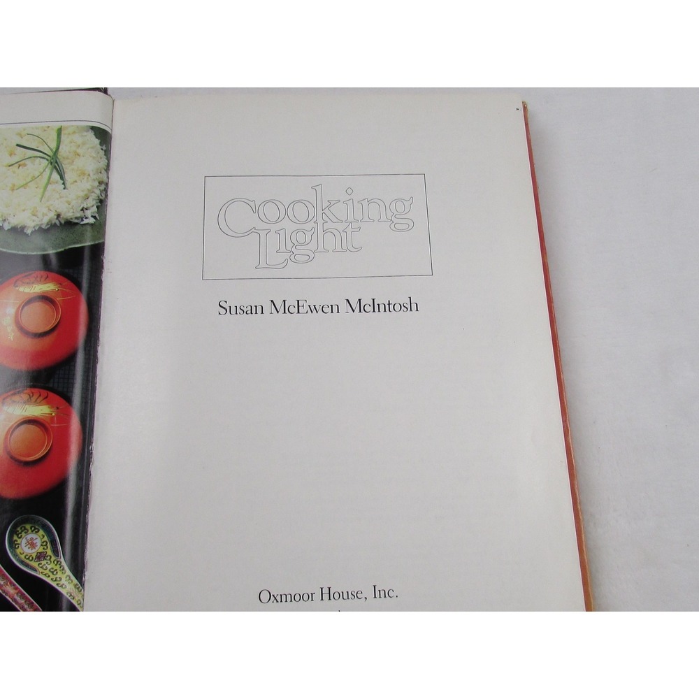 Vintage Cooking Light Susan McIntosh Southern Living Recipes Guide Hardcover 198 - Picture 3 of 5